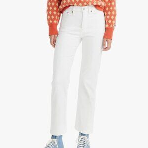 Levi's Women's Wedgie Straight-Leg Cropped Jeans